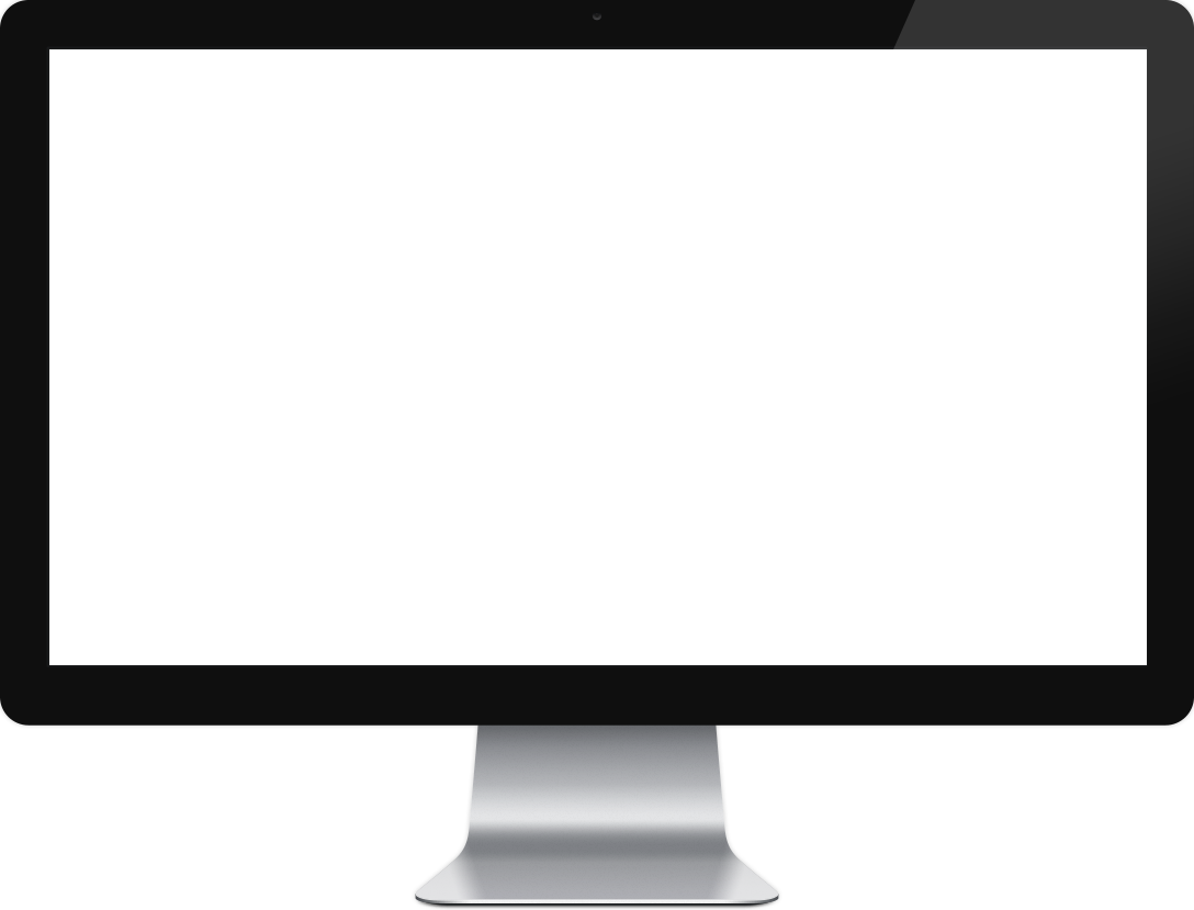 monitor screen having a white overlay